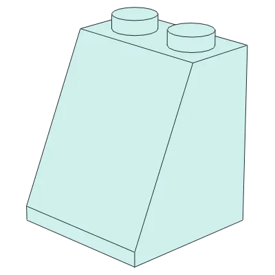 Slope 65 2 x 2 x 2 with Bottom Tube