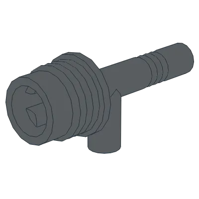 Minifigure, Utensil Space Gun / Torch