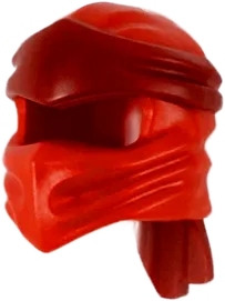 Minifigure, Headgear Ninjago Wrap Type 4 with Molded Dark Red Headband Pattern
