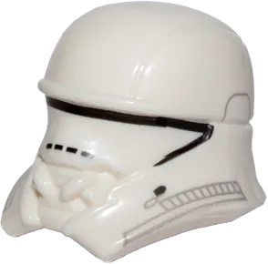 Minifigure, Headgear Helmet SW First Order Jet Trooper Pattern