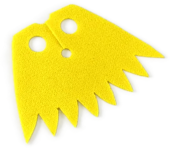 Minifigure Cape Cloth, 8 Points Short - Spongy Stretchable Fabric