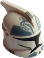 Minifigure, Headgear Helmet SW Clone Trooper with Holes, Wolfpack Clone Trooper Pattern