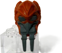 Minifigure, Head, Modified SW Kel Dor with Dark Bluish Gray Mask Pattern &#40;Plo Koon&#41;