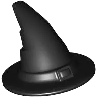 Minifigure, Headgear Hat, Wizard / Witch