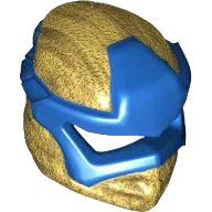 Minifigure, Headgear Ninjago Wrap Type 6 with Blue Mask Pattern