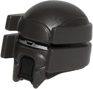 Minifigure, Headgear Helmet SW Knight of Ren with Silver Visor Pattern