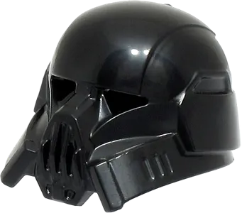 Minifigure, Headgear Helmet SW Dark Trooper