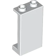 Panel 1 x 2 x 3 with Side Supports - Hollow Studs