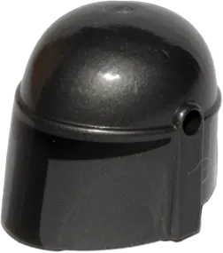 Minifigure, Headgear Helmet with Holes, SW Mandalorian with Black Visor Pattern