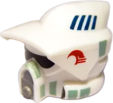 Minifigure, Headgear Helmet SW ARF Trooper Pattern