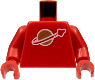 Torso Space Classic Moon Logo High on Torso Pattern, Inside with Ribs &#40;second reissue&#41; / Red Arms / Red Hands