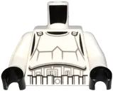 Torso SW Armor Stormtrooper, Detailed Armor Pattern / White Arms / Black Hands