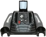Torso SW Armor Plates with Breathing Apparatus Pattern (SW Darth Malgus) / Dark Bluish Gray Arms / Black Hands