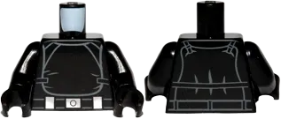 Torso SW Imperial Gunner Jumpsuit Pattern / Black Arms / Black Hands
