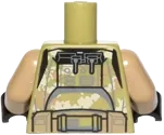 Torso SW Armor Camouflage Kashyyyk Clone Trooper Pattern / Dark Tan Arms / Black Hands