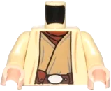 Torso SW Open Robe, Dark Tan Undershirt and Belt with Buckle and Pouch Pattern / Tan Arms / Light Nougat Hands