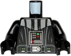 Torso SW Darth Vader Imperial Star Destroyer Pattern / Black Arms / Black Hands