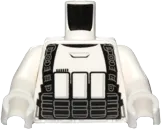Torso SW Armor Stormtrooper Ep. 7 with Black Ammunition and  Utility Belts Pattern / White Arms / White Hands