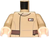 Torso SW Jacket with Resistance Army Lieutenant Rank Badge and Reddish Brown Belt Pattern / Dark Tan Arms / Light Nougat Hands