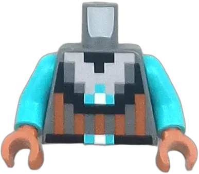Cartoon Minecraft Torso LEGO Minecraft Space Sentinel • Minifig min223 • SetDB
