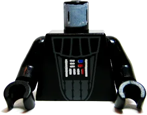 Torso SW Darth Vader Pattern / Black Arms / Black Hands