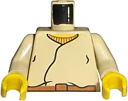 Torso SW Closed Shirt, Brown Belt, Yellow Neck Pattern / Tan Arms / Yellow Hands