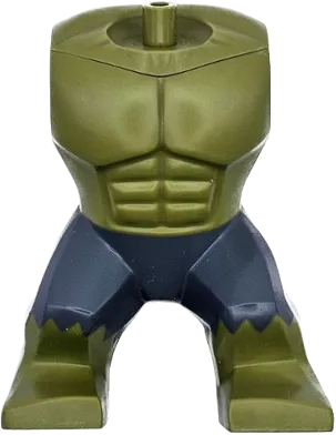 Body Giant, Hulk with Dark Bluish Gray Pants Pattern
