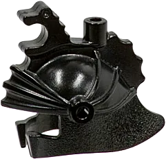 Minifigure, Headgear Helmet Castle with Dragon Crown Top